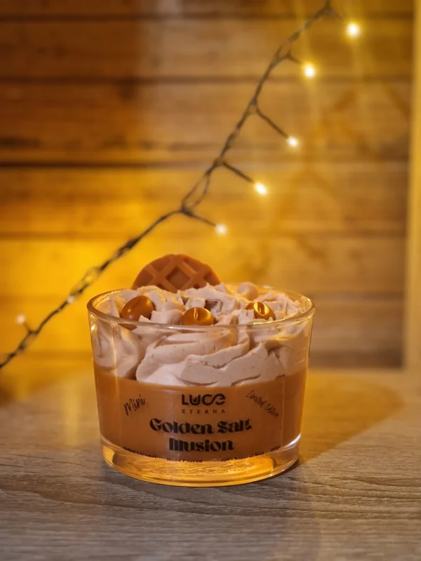 Το Αρωματικό Κερί Golden Salt Illusion Mini της Luce Eterna