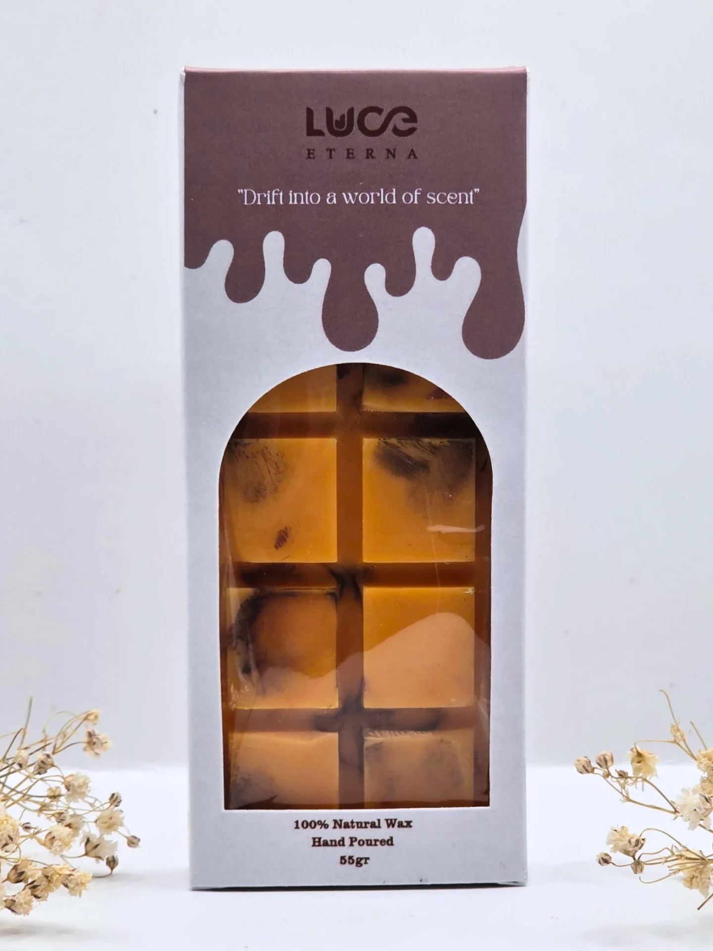 Peach Wax Melt Bar - Luce Eterna Peach Wax Melt Bar - Image 1